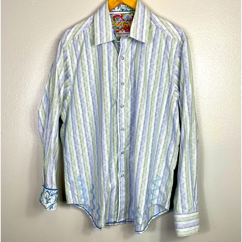 Robert Graham Flip Cuff Long Sleeve Button Shirt